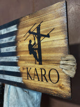 Load image into Gallery viewer, Lineman Flag