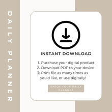 Load image into Gallery viewer, Weekly Wellness Tracker Printable, Self-Care, Gratitude (PDF)