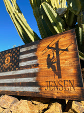 Load image into Gallery viewer, Lineman Flag