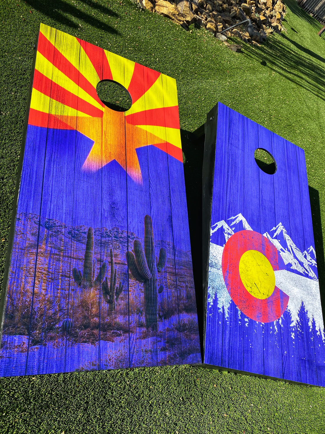 Custom Wrapped Cornhole Boards