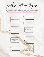 Load image into Gallery viewer, No More BS Digital Journal, Yearly Goal Tracker (PDF)
