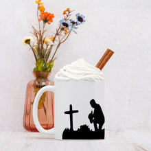 Load image into Gallery viewer, Praying Cowboy Coffee Mug, Western Style Cup
