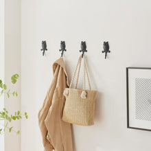 Load image into Gallery viewer, Cast Iron Owl Wall Hook | Rustic Bird Coat Hook | Farmhouse Wall Decor Hook | Black Iron Towel Hook for Entryway, Bathroom &amp; Home
