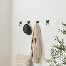 Load image into Gallery viewer, Cast Iron Elephant Wall Hook | Boho Animal Decor Hook | Elephant Trunk Coat Hook | Rustic Towel Hanger for Keys, Bags &amp; Leashes | Wall Decor
