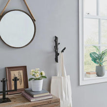 Load image into Gallery viewer, Rustic Cast Iron Tree Branch Hook | Farmhouse Wall Decor
